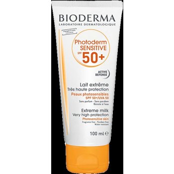 Bioderma Photoderm Sensitive mléko SPF50+ 100 ml