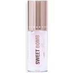 Revolution Sweet Bomb Lip Gloss Candyfloss Pink Glitter lesk na rty 4,5 ml – Zboží Dáma