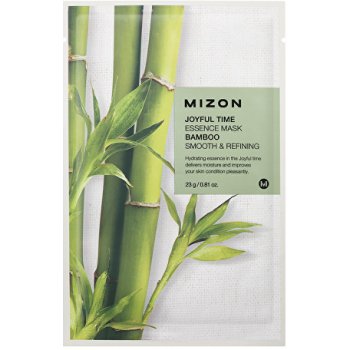 Mizon plátýnková 3D maska s bambusem pro hydrataci a zjemnění pleti Joyful Time Essence Mask Bamboo 23 g