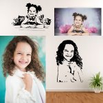 Wrapino vinylová samolepka na zeď Samolepka z fotografie, rozměry 100x100cm – Zboží Dáma