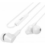 Hoco Wire Earphones Jack 3,5 mm s mikrofonem M102 White – Zboží Živě