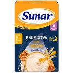 Sunar mléčná kaše Krupicová medová 210 g – Zboží Dáma