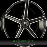 Mbdesign KV1 10x22 5x112 ET35 gloss black polished – Hledejceny.cz