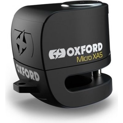 zámek kotoučové brzdy Micro XA5, OXFORD (integrovaný alarm, černý, průměr čepu 5,5 mm) | Zboží Auto