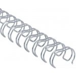 Copierland Drátěné hřbety 3/8" / 3:1 / 9,5 mm - stříbrné – Zboží Živě