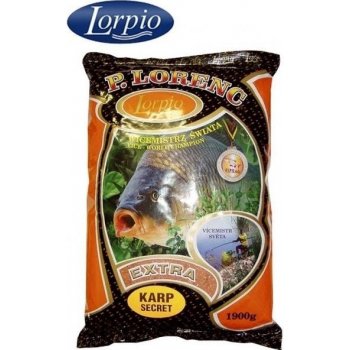 Lorpio Krmítková směs Extra Kapr Secret 1,9kg Jahoda