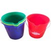 Úklidový kbelík EU Vědro 10 l PH s výlevkou kovová ručka IT mix barev