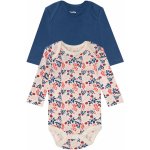 lupilu Dívčí body s BIO bavlnou 2kusy krémová navy modrá – Zbozi.Blesk.cz