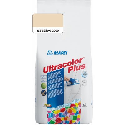 Mapei Spárovací hmota Ultracolor Plus 2 kg, 132 béžová – Zbozi.Blesk.cz