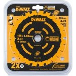 DeWALT DT10624 Pilový kotouč 165x20mm 24zubů – Zboží Dáma