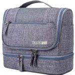 Soulima Kosmetická taštička šedá – Zboží Dáma