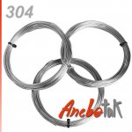 Nerezový drát 304 měkký, 1,6 mm, svitek 10 m – Zboží Dáma