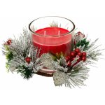 Atmosphera Vánoční věnec se svíčkou 270 g – Hledejceny.cz
