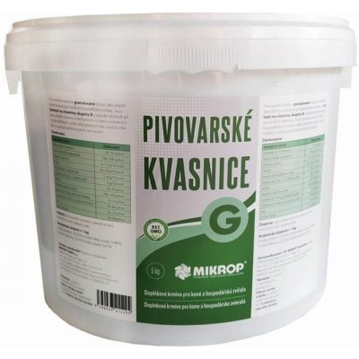 Mikrop Pivovarské kvasnice granulované 5 kg – Sleviste.cz