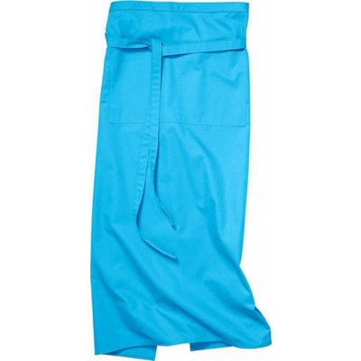 CG Workwear Gastro zástěra Roma odolná proti pomačkání modrá tyrkysová CGW1260 – Hledejceny.cz
