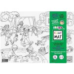 FUNNY MAT Funny Mat Podložka na kreslení Hřiště + pastelky zdarma 489799 – Hledejceny.cz