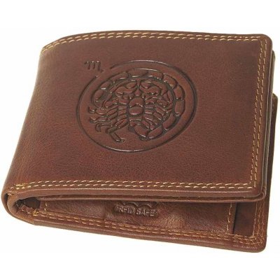Kožená peněženka Zvěrokruh Štír – Zboží Mobilmania