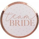 Ginger Ray Talíře Team Bride rose gold