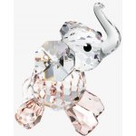 Preciosa Skleněná figurka Slůně z českého křišťálu Preciosa, růžová – Hledejceny.cz