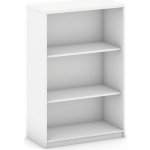 Mirelli, Kancelářský regál 800 x 400 x 1200 mm, bílá – Hledejceny.cz