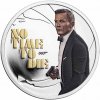 Perth Mint Stříbrná mince 007 James Bond Movie No Time To Die Tuvalu 1/2 Oz