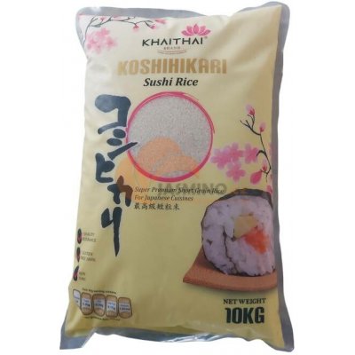 KhaiThai Koshihikari sushi rýže 10 kg – Zbozi.Blesk.cz