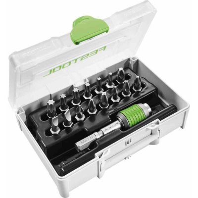 Sada bitů FESTOOL SYS3 XXS CE-MX BHS 60 205 822 – Zboží Dáma