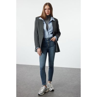 Trendyol dámské džíny modrá světle modrá 8683048443873 – Zboží Mobilmania