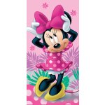 JERRY FABRICS Osuška Minnie pink bow 70 x 140 cm – Zboží Mobilmania