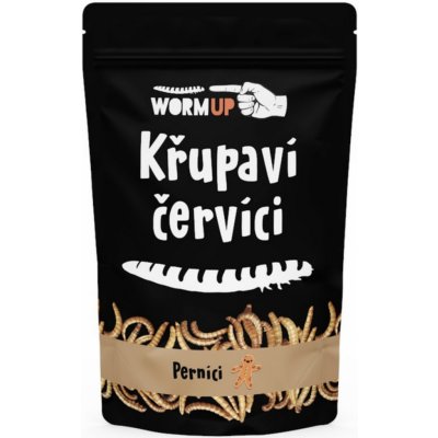 WormUP Křupaví červíci Příchuť PERNÍCI 20 g – Hledejceny.cz