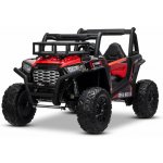 Beneo elektrické autíčko UTV 24V dvoumístné 2 x 200 W Motor Eva kola odpružené nápravy červená – Hledejceny.cz