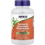 NOW Foods Turmeric Curcumin Phytosome Kurkumin fytosom 500 mg x 60 rostlinných kapslí – Hledejceny.cz