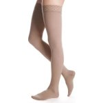 Maxis Stehenní punčochy s krajkou Micro délka normal se špicí bronz – Zboží Mobilmania
