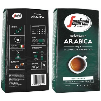 Segafredo Selezione Arabica zrnková 0,5 kg – Hledejceny.cz