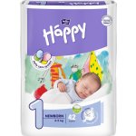 Bella Happy 1 Newborn 2-5 kg plenkové kalhotky 42 kusů