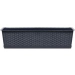 PROSPERPLAST Truhlík s miskou RATOLLA CASE 68,5x17,3 cm antracit – Zboží Dáma