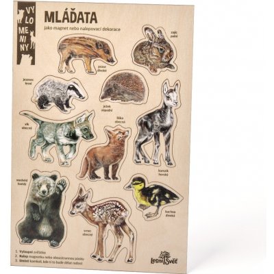 Lesní svět Velké vylomeniny Mláďata – Zboží Mobilmania