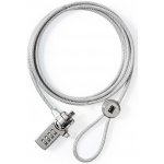 Nedis NBLKD100ME lankový zámek k notebooku na číselný kód 1.8 m – Hledejceny.cz