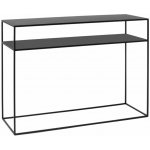 Nordic Design kovový toaletní stolek Moreno II černý – Zboží Dáma