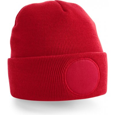 Beechfield s kruhovou nášivkou B 446 Classic red – Hledejceny.cz