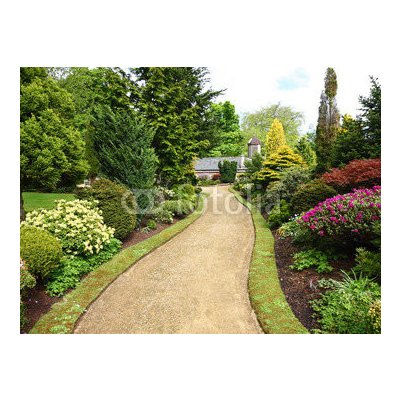 WEBLUX 52848334 Fototapeta plátno Beautiful spring garden Krásná jarní  zahrada, rozměry 330 x 244 cm — Heureka.cz
