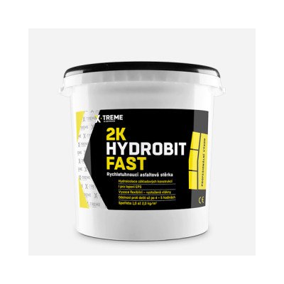 Den Braven 2K Hydrobit Fast - Rychletuhnoucí asfaltová stěrka 30kg – Zbozi.Blesk.cz
