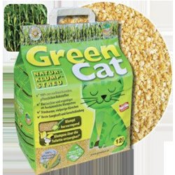 Green Cat přírodní hrudkující stelivo pro kočky 24 l