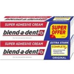 Blend-a-dent Complete Fixační Krém Na Zubní Náhradu Original 2 x 47 g – Zboží Dáma