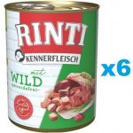Rinti Kennerfleisch zvěřina 6 x 400 g – Hledejceny.cz