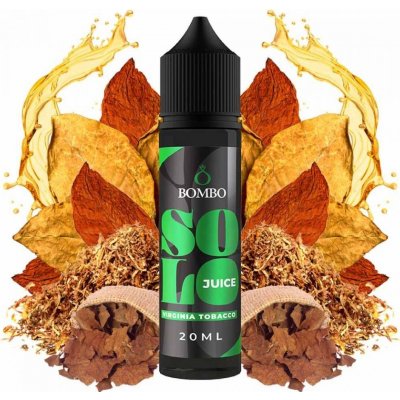 Bombo Solo Juice S & V Virginia Tobacco 15 ml – Zbozi.Blesk.cz