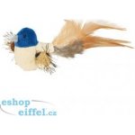 Trixie Plyšový ptáček s peřím a catnipem 8 cm – Zboží Dáma