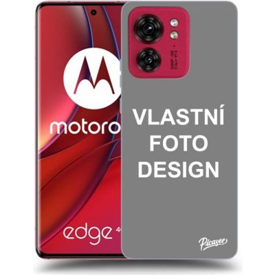 Picasee silikonové Motorola Edge 40 - Vlastní design/motiv černé – Zbozi.Blesk.cz