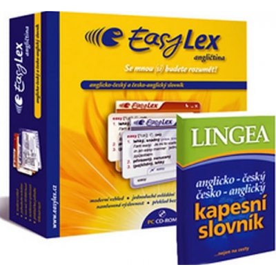 Easylex angličtina + anglický knižní kapesní slovník