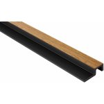 Mardom Zakončovací profil přírodní dub L0305R 2x5,6cm 2,7 m – Zboží Mobilmania